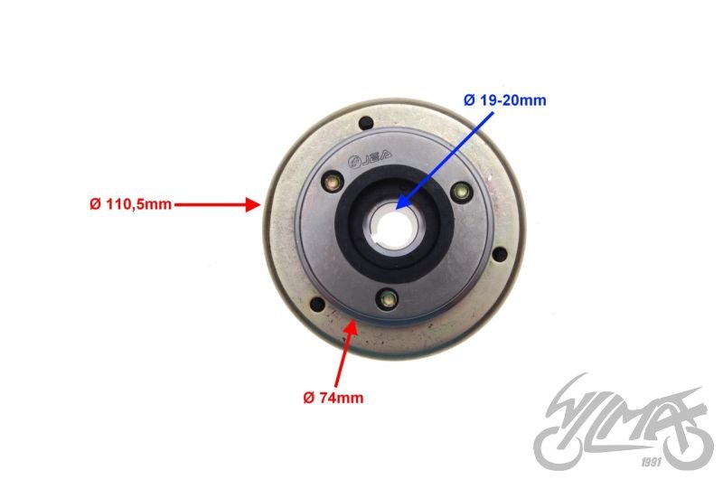 Rotor zapalování Jawa Betka 50 a ATV 110