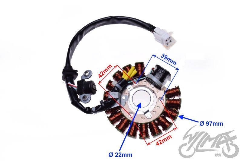 Stator zapalování Yamaha Majesty