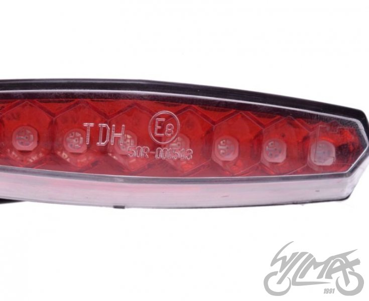 Univerzální zadní světlo na motocykl LED