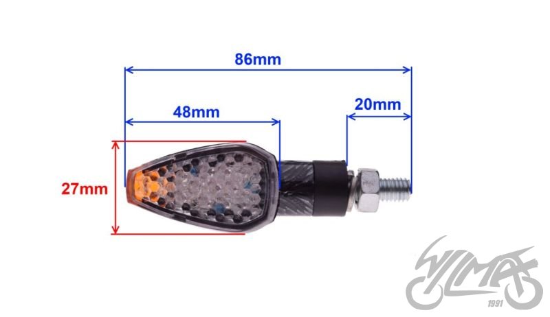 Stylové LED blinkry s homologací