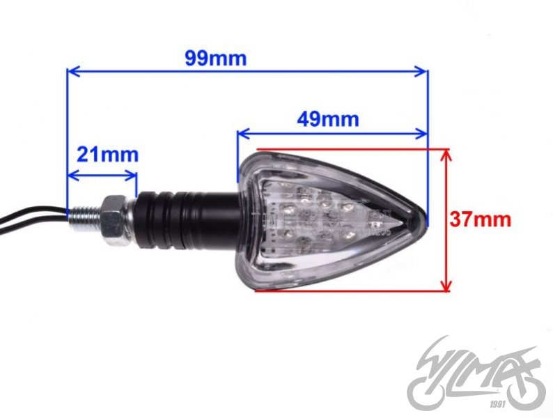 Stylové LED blinkry s homologací