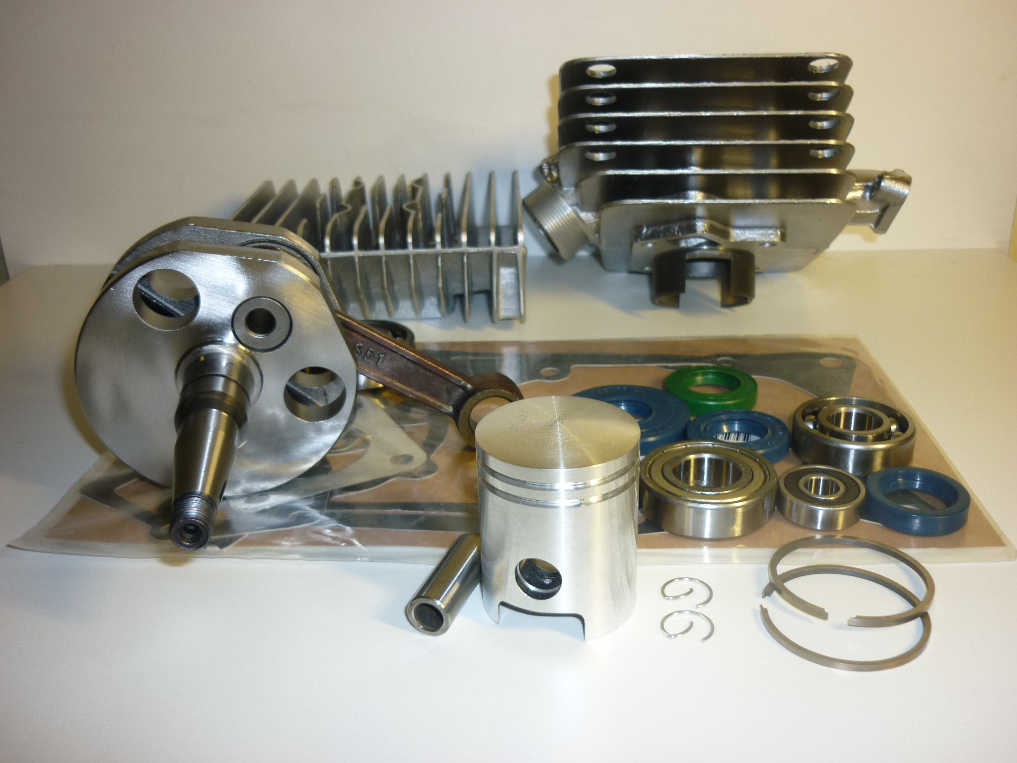 Sada GO motoru Simson S70, SR70 - 70cm3