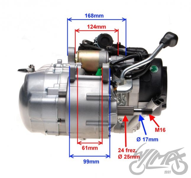 Motor Shineray ATV 150 - na dotaz