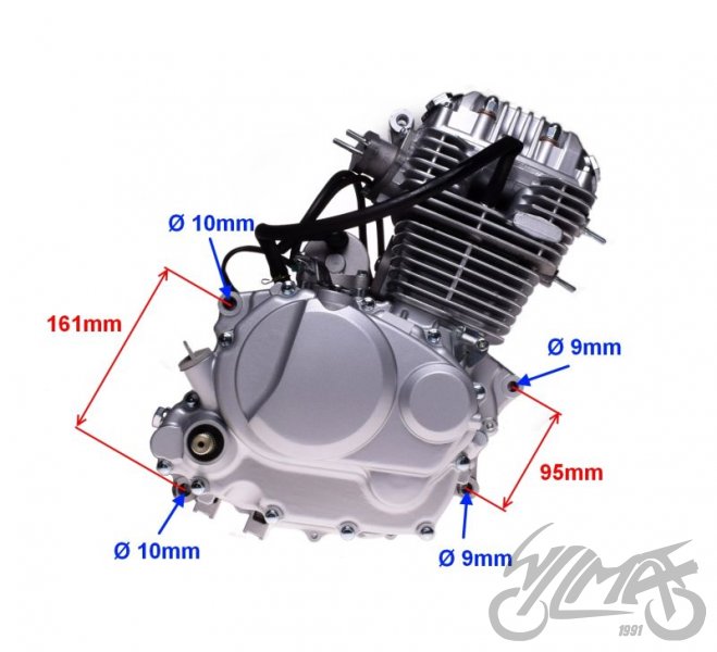 Motor 125cm3 Romet Zetka