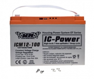 Trakční baterie ICM12-100 12V 100AH